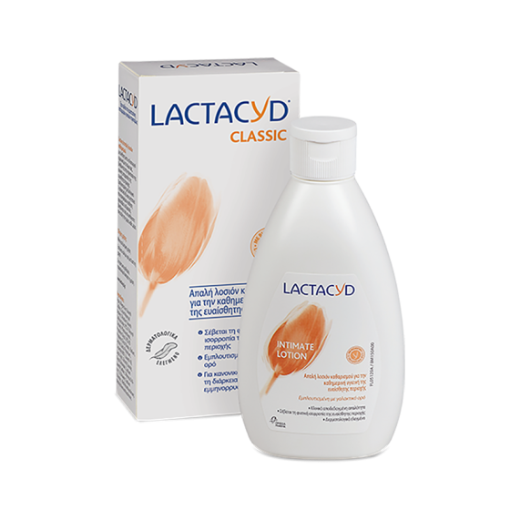Lactacyd Classic Intimate Washing Lotion - Λοσιόν Καθαρισμού Ευαίσθητης Περιοχής 300ml 